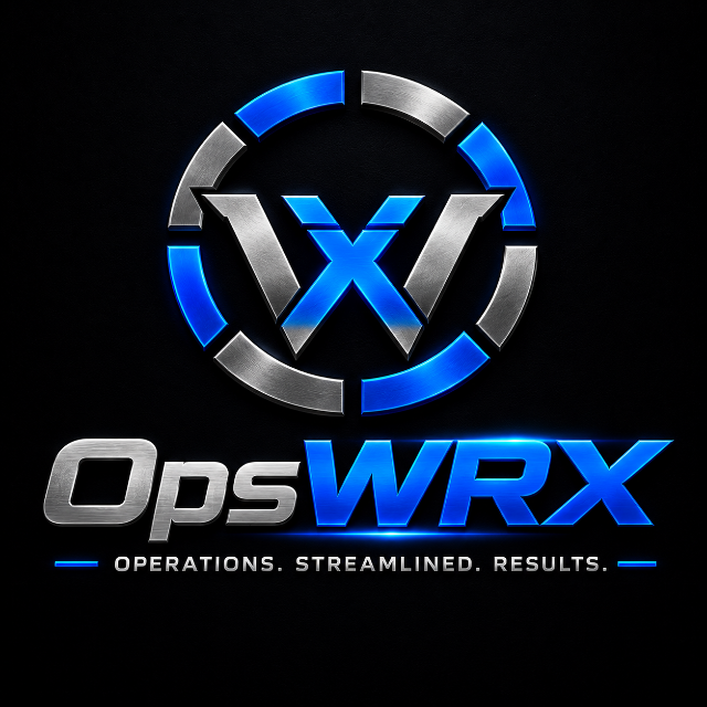 OpsWRX — Operations. Streamlined. Results.